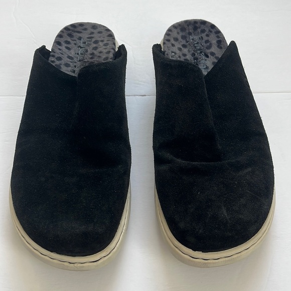 Born Zen Mule Shoe Suede Black and White size 10 - Picture 2 of 15
